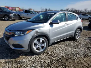 2021 Honda HR-V LX with VIN 3CZRU6H37MM719420, listed as a Copart auction lot 49450395 with 17,264 mi miles and Salvage Title. Bid and sale history available at carsss.com. Image 1.
