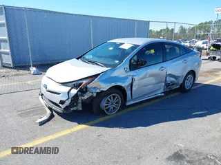 2016 Toyota Prius Two with VIN JTDKBRFU7G3529309, listed as a IAAI auction lot 41737308 with 116,848 mi miles. Bid and sale history available at carsss.com. Image 2.