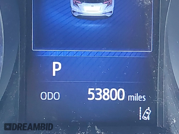 2018 Toyota C-HR XLE with VIN NMTKHMBX2JR043321, listed as a IAAI auction lot 41773764 with 53,800 mi miles. Bid and sale history available at carsss.com. Image 15.
