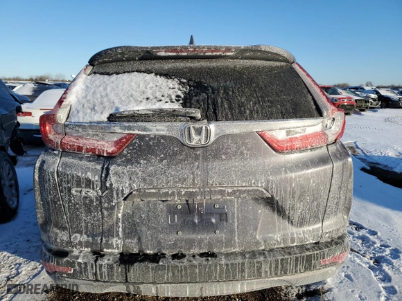 2018 Honda CR-V EX-L with VIN 7FARW1H87JE008013, listed as a Copart auction lot 42135395 with 0 mi miles and Salvage Title. Bid and sale history available at carsss.com. Image 6.