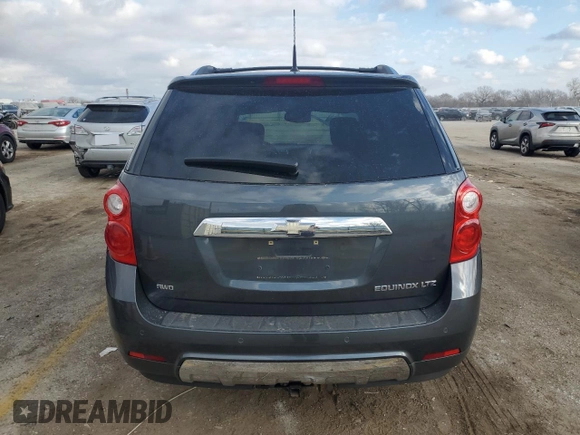 2010 Chevrolet Equinox LTZ with VIN 2CNFLGEW5A6230774, listed as a Copart auction lot 86817024 with 100,767 mi miles and Salvage Title. Bid and sale history available at DreamBid. Image 6.
