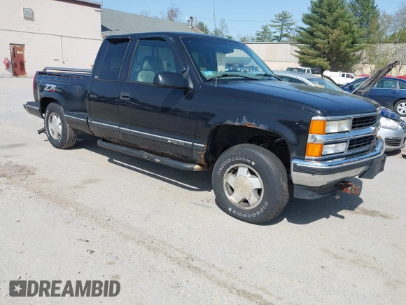 1997 Chevrolet Silverado 1500 with VIN 2GCEK19R3V1159386, listed as a IAAI auction lot 42159684 with 98,577 mi miles and . Bid and sale history available at DreamBid. Image 1.