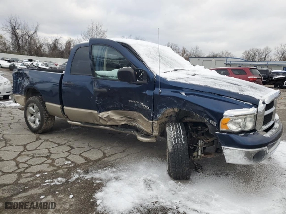 2004 Dodge Ram 1500 SLT with VIN 1D7HU18D34J167236, listed as a Copart auction lot 82800834 with 196,503 mi miles and Salvage Title. Bid and sale history available at carsss.com. Image 4.