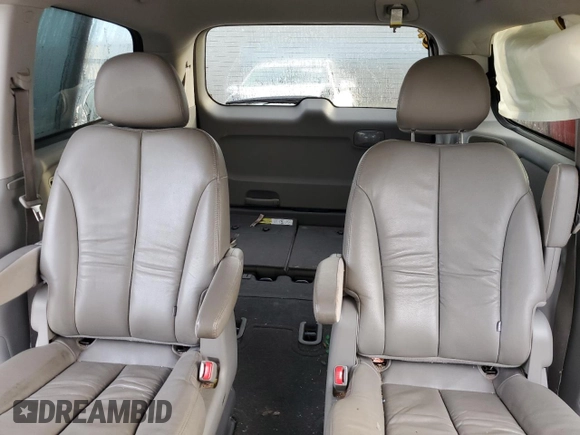 2014 Kia Sedona EX with VIN KNDMH4C72E6555952, listed as a Copart auction lot 73847454 with 136,533 mi miles and Salvage Title. Bid and sale history available at carsss.com. Image 10.