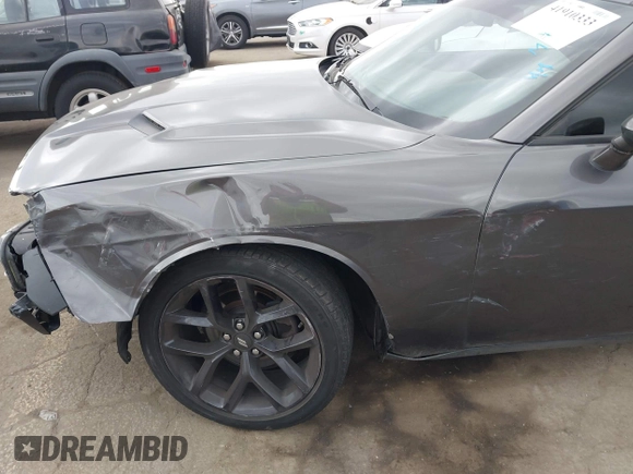 2020 Dodge Challenger SXT with VIN 2C3CDZAG3LH198479, listed as a IAAI auction lot 41910333 with 46,960 mi miles and . Bid and sale history available at DreamBid. Image 6.