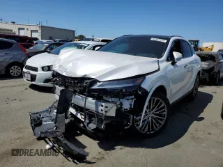 2023 Lexus RX with VIN 2T2BBMCA6PC018500, listed as a Copart auction lot 65984544 with 0 mi miles and Salvage Title. Bid and sale history available at carsss.com. Image 1.
