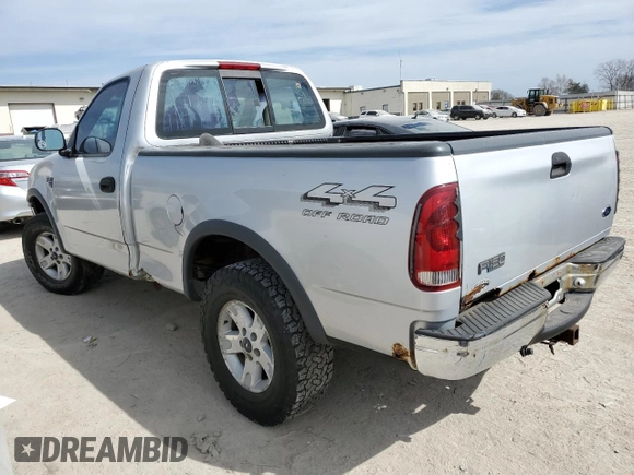 1998 Ford F-150 z VIN 1FTZF18W9WKA65043, wystawiony jako Copart lot #48902695 z przebiegiem 133 727 mil mil oraz Szkoda całkowita • Salvage title. Historia ofert i sprzedaży dostępna na DreamBid. Obrazek 2.