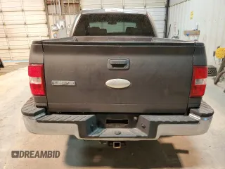 2007 Ford F-150 XLT with VIN 1FTRW02W07KA94452, listed as a Copart auction lot 47552485 with 335,643 mi miles and Salvage title. Bid and sale history available at DreamBid. Image 6.