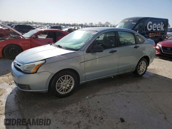 2008 Ford Focus SE with VIN 1FAHP35N08W210990, listed as a Copart auction lot 51652995 with 137,507 mi miles and Salvage Title. Bid and sale history available at carsss.com. Image 1.
