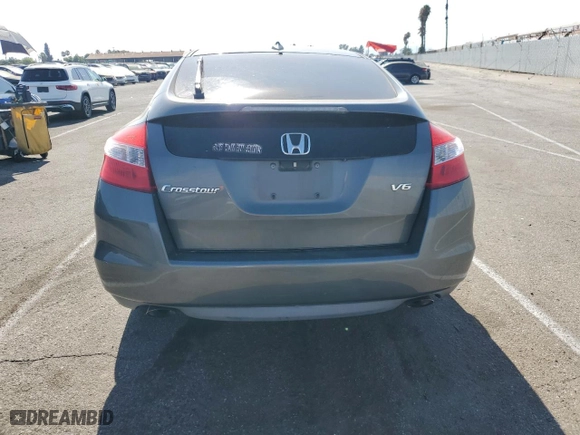 2012 Honda Crosstour EX-L with VIN 5J6TF1H53CL003814, listed as a Copart auction lot 66244564 with 186,124 mi miles and Salvage Title. Bid and sale history available at carsss.com. Image 6.