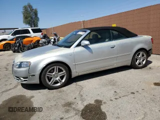 2008 Audi A4 2.0T with VIN WAUAF48H58K016812, listed as a Copart auction lot 52417745 with 84,468 mi miles and Salvage title. Bid and sale history available at DreamBid. Image 1.