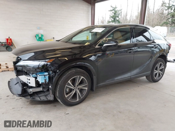 2024 Lexus RX with VIN 2T2BAMCA4RC048293, listed as a IAAI auction lot 41798699 with 10,524 mi miles. Bid and sale history available at carsss.com. Image 2.
