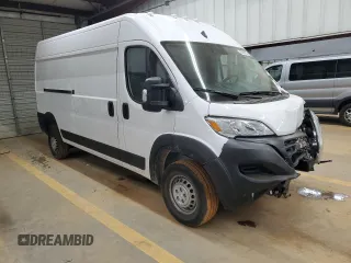 2024 Ram ProMaster Cargo Tradesman with VIN 3C6LRVDG7RE140047, listed as a Copart auction lot 42203605 with 6,015 mi miles and Salvage Title. Bid and sale history available at DreamBid. Image 4.