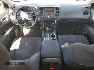 2015 Nissan Pathfinder Platinum with VIN 5N1AR2MMXFC678664, listed as a Copart auction lot 55984535 with 121,831 mi miles and Salvage title. Bid and sale history available at DreamBid. Image 8.