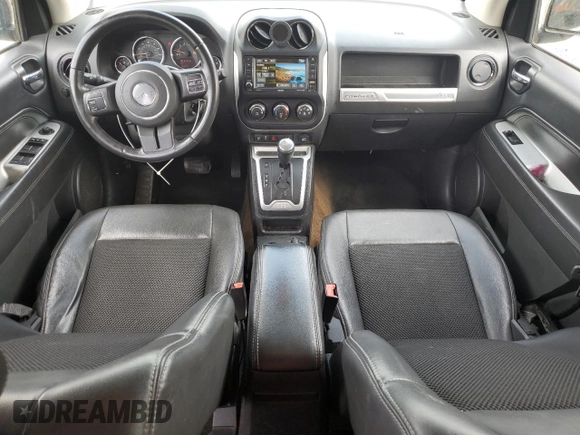 2014 Jeep Compass Latitude with VIN 1C4NJDEB6ED623613, listed as a Copart auction lot 52078795 with 186,156 mi miles and Clean Title. Bid and sale history available at carsss.com. Image 8.