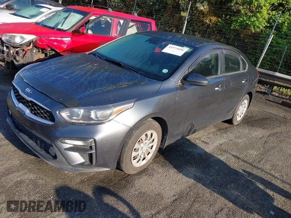 2020 Kia Forte LXS with VIN 3KPF24AD0LE173705, listed as a IAAI auction lot 41971096 with 164,572 mi miles. Bid and sale history available at carsss.com. Image 2.