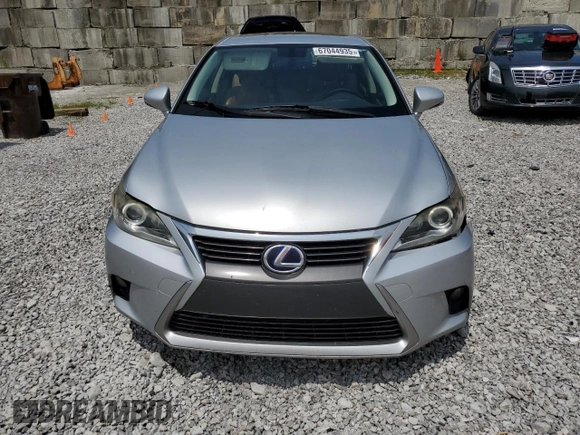 2015 Lexus CT 200h with VIN JTHKD5BH1F2226475, listed as a Copart auction lot 67044935 with Not provided miles and Clean title. Bid and sale history available at DreamBid. Image 5.