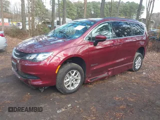 2021 Chrysler Voyager LXi with VIN 2C4RC1DG1MR556020, listed as a IAAI auction lot 41044760 with 6,286 mi miles and . Bid and sale history available at DreamBid. Image 17.