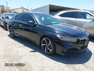 2021 Honda Accord Sport with VIN 1HGCV1F39MA088313, listed as a IAAI auction lot 42321215 with Not provided miles and . Bid and sale history available at DreamBid. Image 1.