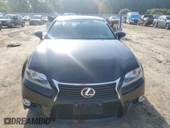 2015 Lexus GS 350 with VIN JTHCE1BL1FA002725, listed as a Copart auction lot 57099205 with 24,663 mi miles and Salvage title. Bid and sale history available at DreamBid. Image 5.