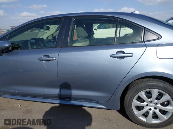 2023 Toyota Corolla LE with VIN JTDB4MEE1P3003586, listed as a IAAI auction lot 41944898 with 49,236 mi miles and . Bid and sale history available at DreamBid. Image 15.