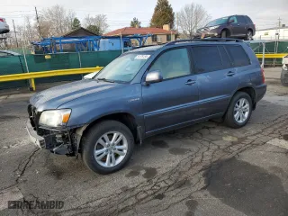 2006 Toyota Highlander Hybrid with VIN JTEEW21A060011740, listed as a Copart auction lot 51278155 with 203,236 mi miles and Salvage Title. Bid and sale history available at carsss.com. Image 1.