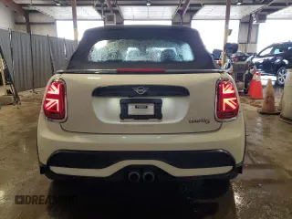 2022 MINI Convertible Cooper S с VIN WMW43DL05N3N80036, выставлен на аукционе Copart как лот 58794295 с пробегом 29 439 миль миль и Списание • Salvage title. История ставок и продаж доступна на DreamBid. Изображение 6.