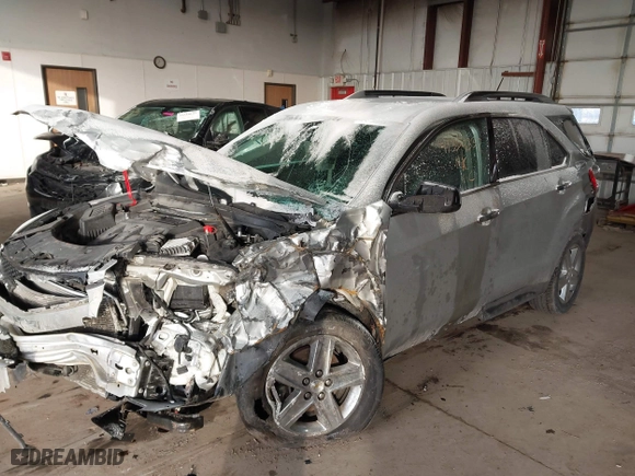 2015 Chevrolet Equinox LTZ with VIN 2GNFLDE33F6426946, listed as a IAAI auction lot 41354337 with 53,811 mi miles. Bid and sale history available at carsss.com. Image 2.