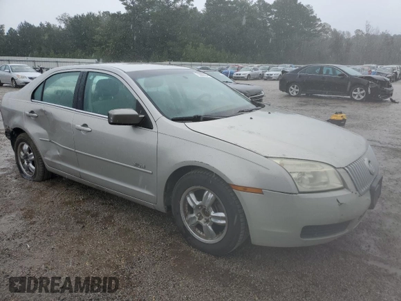 2008 Mercury Milan with VIN 3MEHM07138R649873, listed as a Copart auction lot 73098794 with 297,898 mi miles and Salvage title. Bid and sale history available at DreamBid. Image 4.