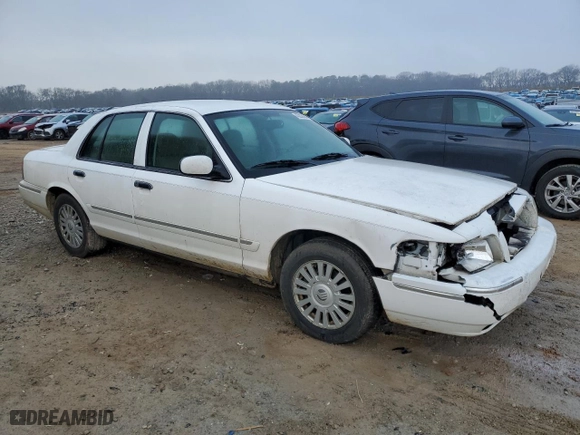 2008 Mercury Grand Marquis LS with VIN 2MEFM75VX8X606901, listed as a Copart auction lot 43228645 with 164,380 mi miles and Non Repairable. Bid and sale history available at carsss.com. Image 4.