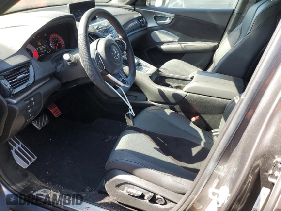 2024 Acura RDX w/A-Spec Package with VIN 5J8TC2H69RL806070, listed as a Copart auction lot 42016335 with 7,734 mi miles and Salvage title. Bid and sale history available at DreamBid. Image 7.