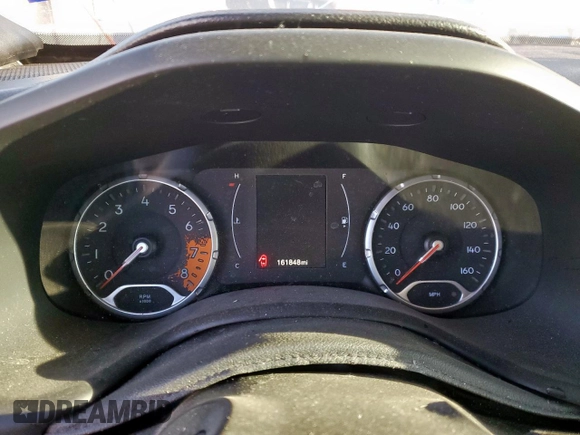 2018 Jeep Renegade Sport with VIN ZACCJAAB6JPG93183, listed as a Copart auction lot 49879165 with 161,848 mi miles and Salvage Title. Bid and sale history available at DreamBid. Image 9.