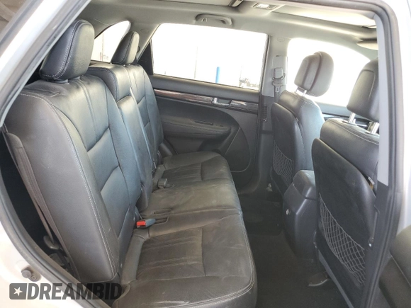 2013 Kia Sorento SX with VIN 5XYKW4A25DG312538, listed as a Copart auction lot 53753565 with 132,883 mi miles and Salvage title. Bid and sale history available at DreamBid. Image 11.