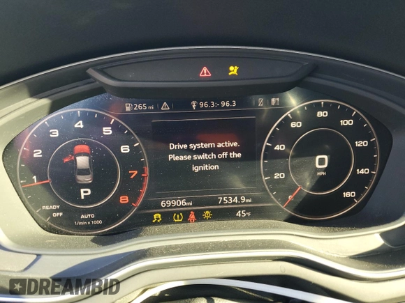 2019 Audi A4 Premium Plus с VIN WAUENAF41KN006691, выставлен на аукционе Copart как лот 51804355 с пробегом 69 906 миль миль и Списание • Salvage title. История ставок и продаж доступна на DreamBid. Изображение 9.
