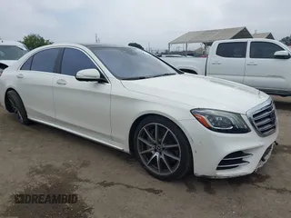 2019 Mercedes-Benz S 450 with VIN WDDUG6GB6KA454604, listed as a IAAI auction lot 42454632 with 46,952 mi miles and . Bid and sale history available at DreamBid. Image 1.
