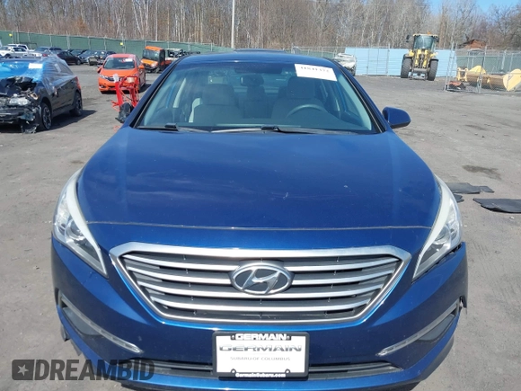 2015 Hyundai Sonata SE z VIN 5NPE24AF7FH158728, wystawiony jako IAAI lot #41841372 z przebiegiem 128 948 mil mil oraz . Historia ofert i sprzedaży dostępna na DreamBid. Obrazek 12.