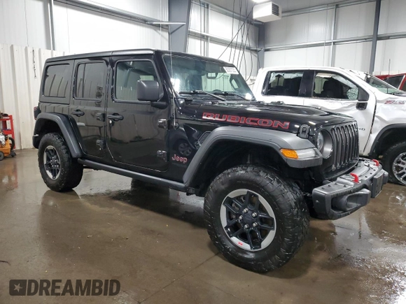 2018 Jeep Wrangler Unlimited Rubicon z VIN 1C4HJXFG4JW176917, wystawiony jako Copart lot #50387035 z przebiegiem 112 687 mil mil oraz Czysty tytuł • Clean title. Historia ofert i sprzedaży dostępna na DreamBid. Obrazek 4.