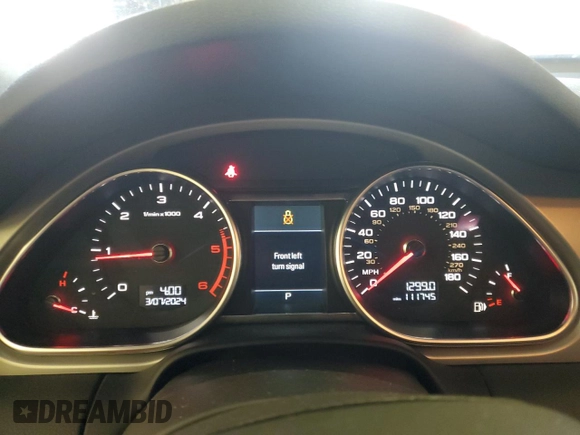 2015 Audi Q7 3.0L TDI Prestige with VIN WA1VMBFE2FD004247, listed as a Copart auction lot 46179344 with 11,745 mi miles. Bid and sale history available at carsss.com. Image 9.