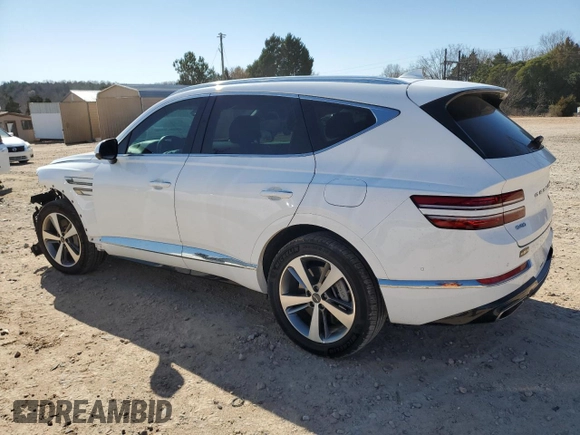 2023 Genesis GV80 z VIN KMUHCESC7PU147303, wystawiony jako Copart lot #48318015 z przebiegiem 24 954 mil mil oraz Szkoda całkowita • Salvage title. Historia ofert i sprzedaży dostępna na DreamBid. Obrazek 2.