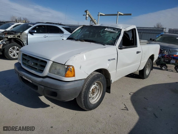 2002 Ford Ranger XL with VIN 1FTYR10D42TA78431, listed as a Copart auction lot 42124085 with 243,258 mi miles and Salvage Title. Bid and sale history available at carsss.com. Image 1.