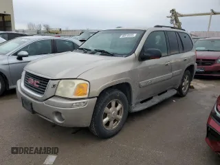 2002 GMC Envoy SLT z VIN 1GKDT13S422468756, wystawiony jako Copart lot #46510595 z przebiegiem 146 924 mil mil oraz Szkoda całkowita • Salvage title. Historia ofert i sprzedaży dostępna na DreamBid. Obrazek 1.