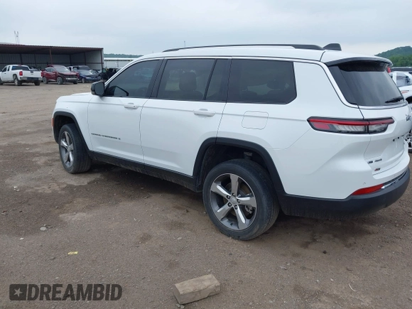 2021 Jeep Grand Cherokee Limited with VIN 1C4RJKBG5M8186488, listed as a IAAI auction lot 42271087 with 52,615 mi miles and . Bid and sale history available at DreamBid. Image 3.