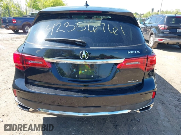 2017 Acura MDX Technology with VIN 5FRYD4H59HB036974, listed as a IAAI auction lot 42356761 with 116,835 mi miles and . Bid and sale history available at DreamBid. Image 16.