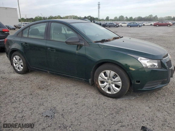 2014 Chevrolet Cruze LS with VIN 1G1PA5SG5E7237285, listed as a Copart auction lot 53741035 with 100,599 mi miles and Clean Title. Bid and sale history available at carsss.com. Image 4.