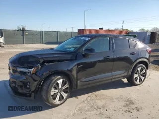 2023 Volvo C40 Recharge Pure Electric Plus with VIN YV4ED3GL5P2038573, listed as a Copart auction lot 48400075 with 13,420 mi miles and Salvage Title. Bid and sale history available at carsss.com. Image 1.