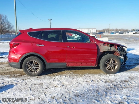 2017 Hyundai Santa Fe Sport 2.4L with VIN 5XYZTDLB6HG451412, listed as a IAAI auction lot 41628482 with NaN miles. Bid and sale history available at carsss.com. Image 14.