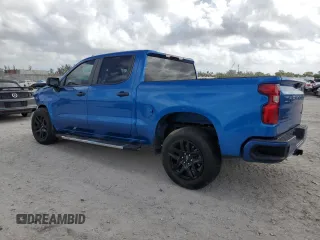 2022 Chevrolet Silverado 1500 Custom with VIN 3GCPABEK9NG580451, listed as a Copart auction lot 51676165 with 60,998 mi miles and Salvage Title. Bid and sale history available at DreamBid. Image 2.