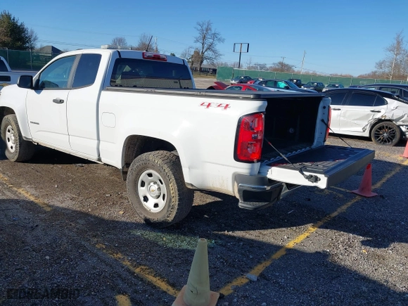 2019 Chevrolet Colorado 4WD Work Truck with VIN 1GCHTBEA3K1233097, listed as a IAAI auction lot 41667849 with 107,720 mi miles. Bid and sale history available at carsss.com. Image 3.