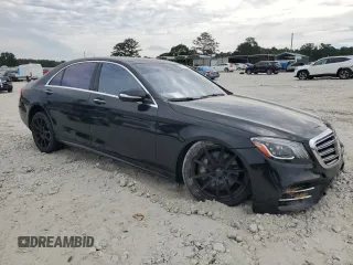 2019 Mercedes-Benz S-Class S 560 with VIN WDDUG8DB9KA448974, listed as a Copart auction lot 72887764 with 66,076 mi miles and Salvage Title. Bid and sale history available at carsss.com. Image 4.
