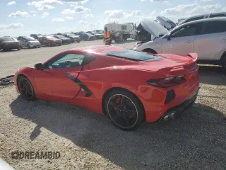2020 Chevrolet Corvette 1LT with VIN 1G1Y62D44L5105117, listed as a Copart auction lot 74437624 with 0 mi miles and Non Repairable. Bid and sale history available at carsss.com. Image 2.